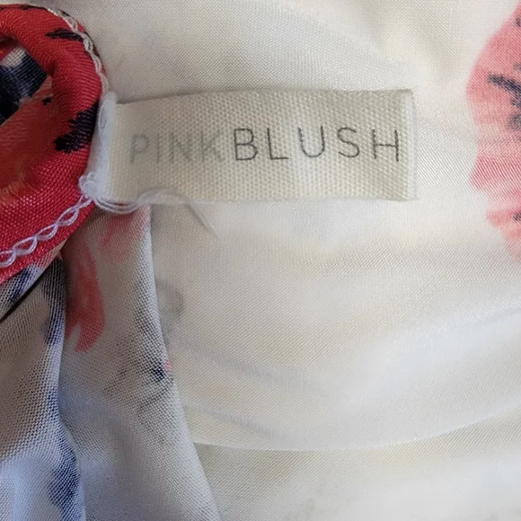 Beautiful Pink Blush Floral Dress - Picture 12 of 12